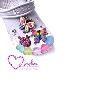 Crocs Charms | Butterflies & Ladybug